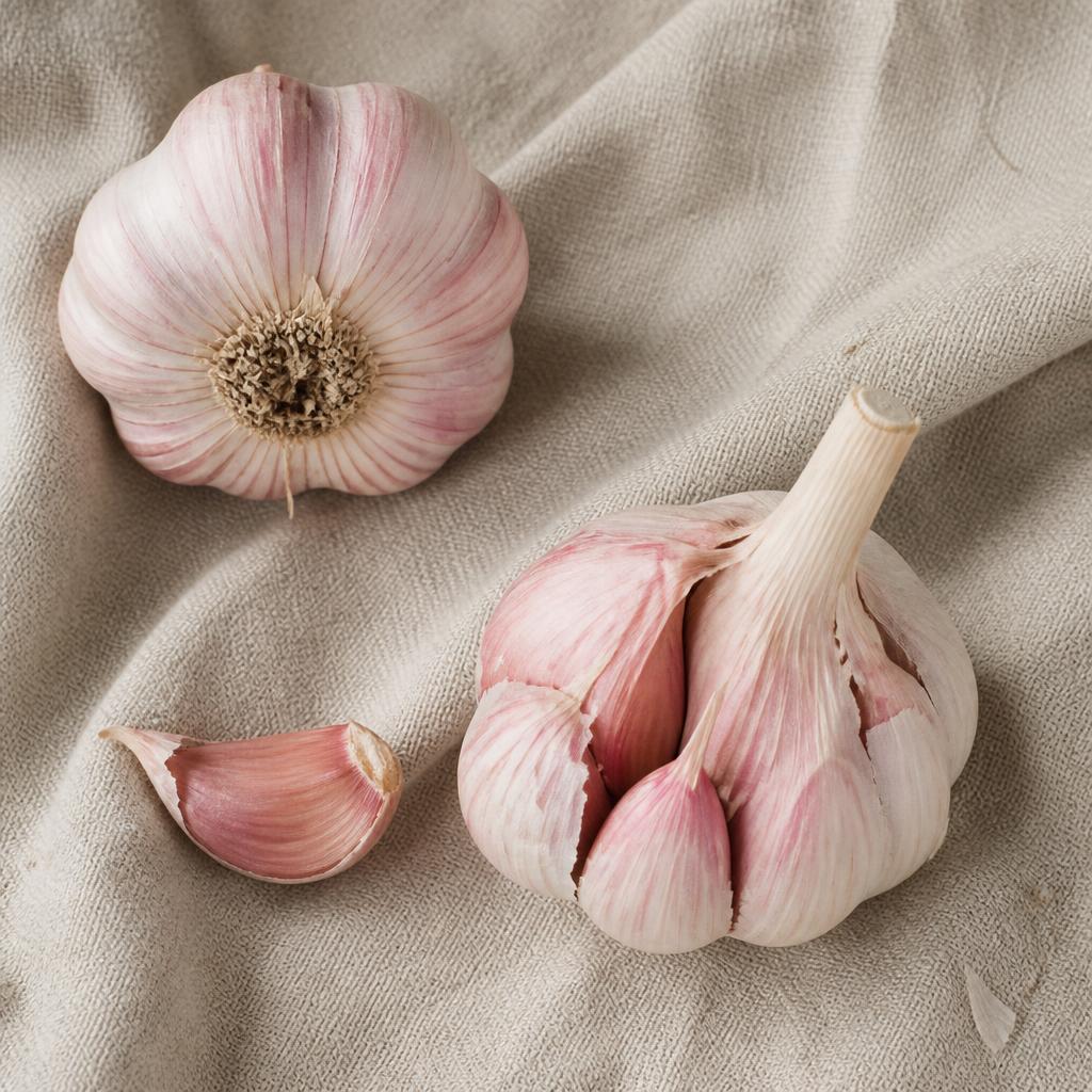 Ail — variété Ail rose