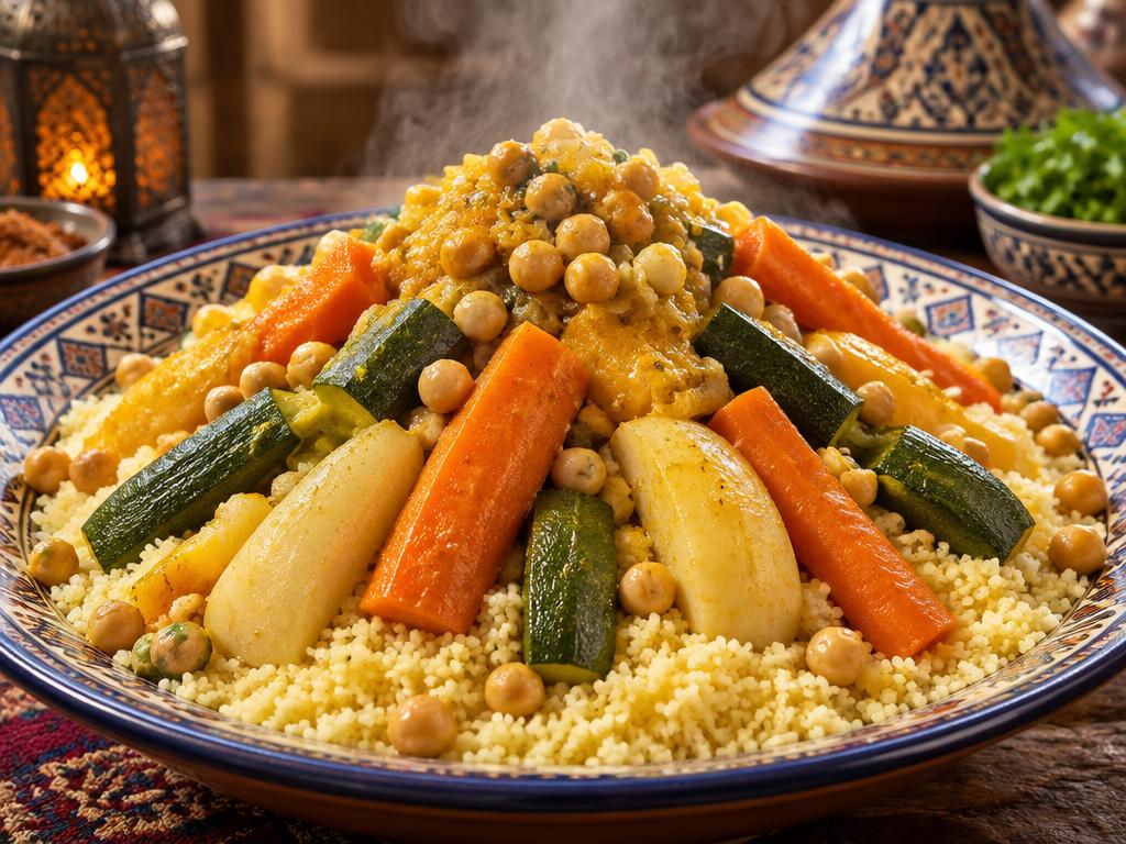 Couscous aux Légumes d'Hiver — recette végétarienne à base de navet, 6 ingrédients