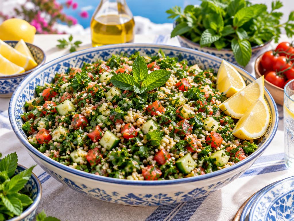 Taboulé Concombre & Menthe — recette végétarienne à base de concombre, 7 ingrédients