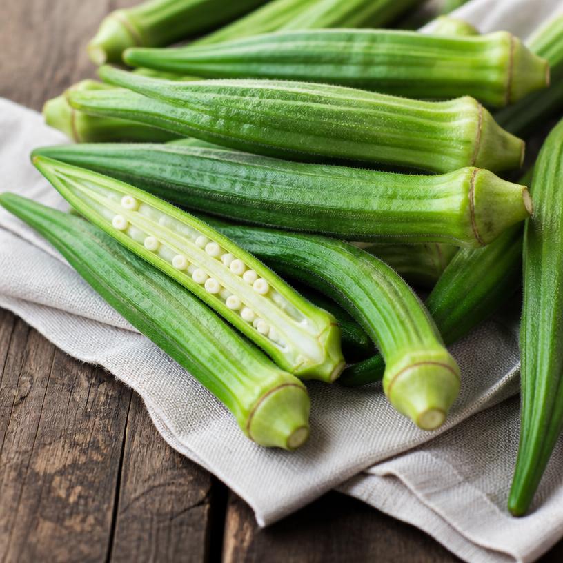 Gombo — variété Gombo vert (okra)
