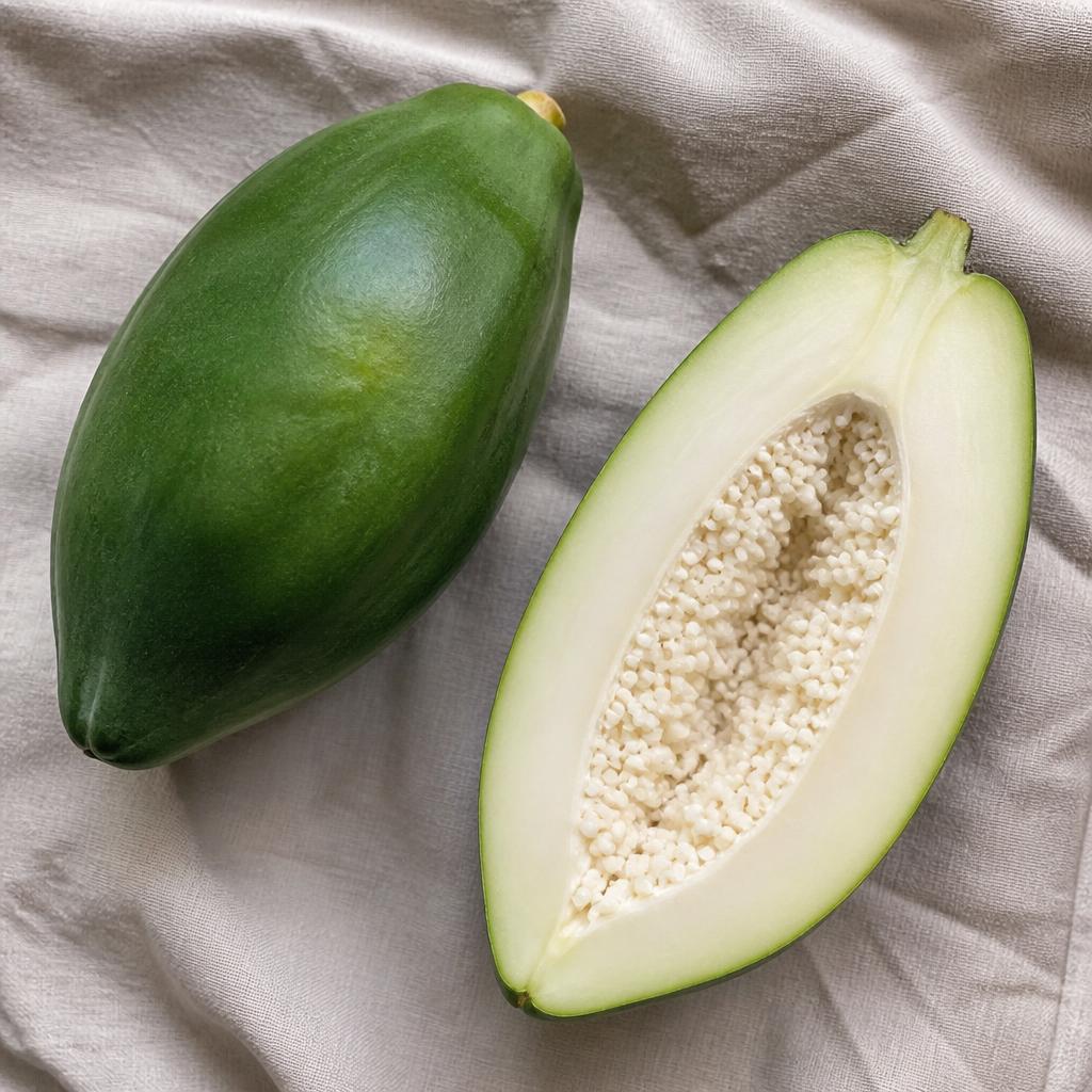 Papaye — variété Papaye verte