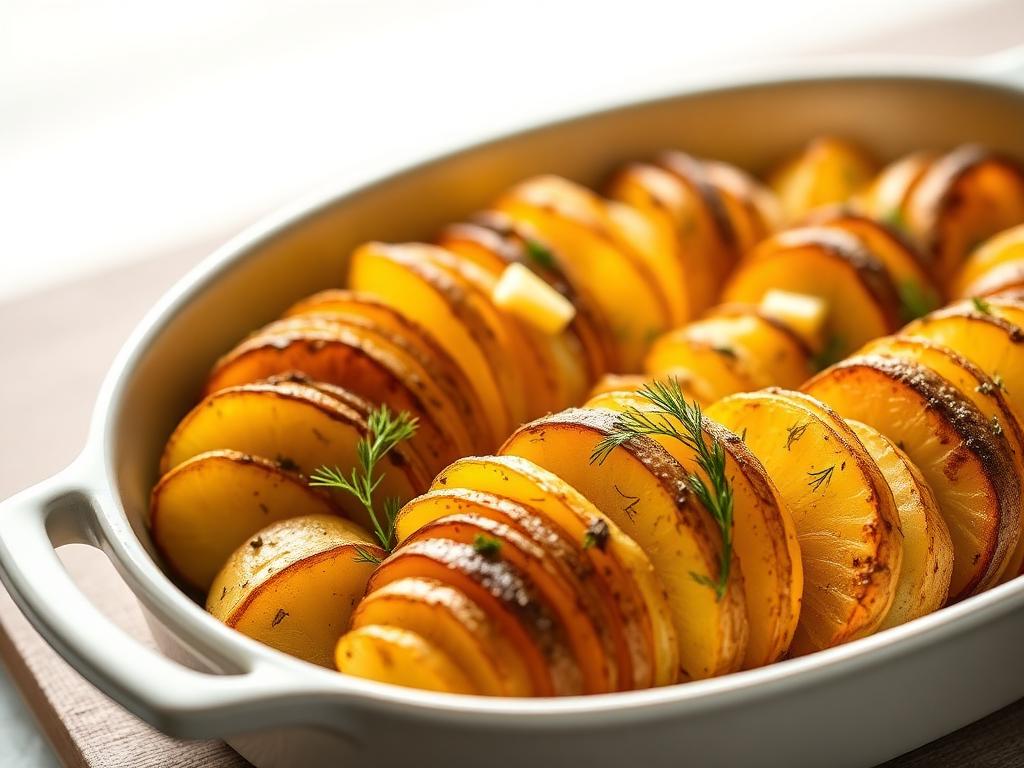 Hasselbackspotatis — Pommes de Terre Suédoises