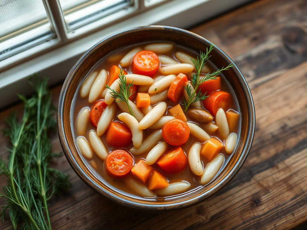 Mogettes vendéennes aux légumes