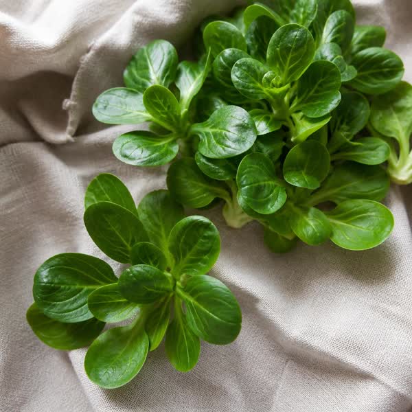 Mâche, Poire & Noix — recette végétarienne à base de mâche, 4 ingrédients